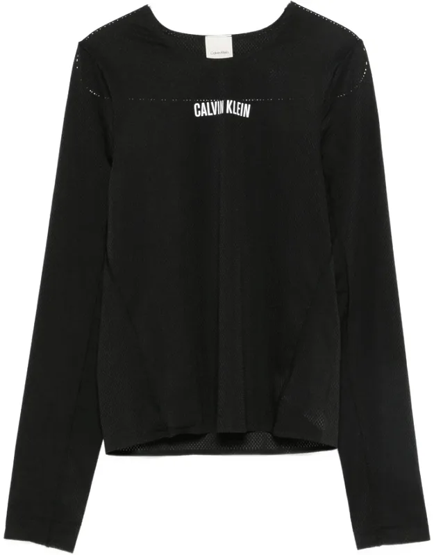 Logo-print Long-sleeve Performance Top