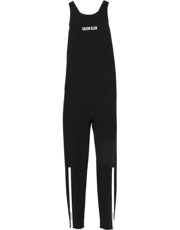 Logo-print Performance Jumpsuit