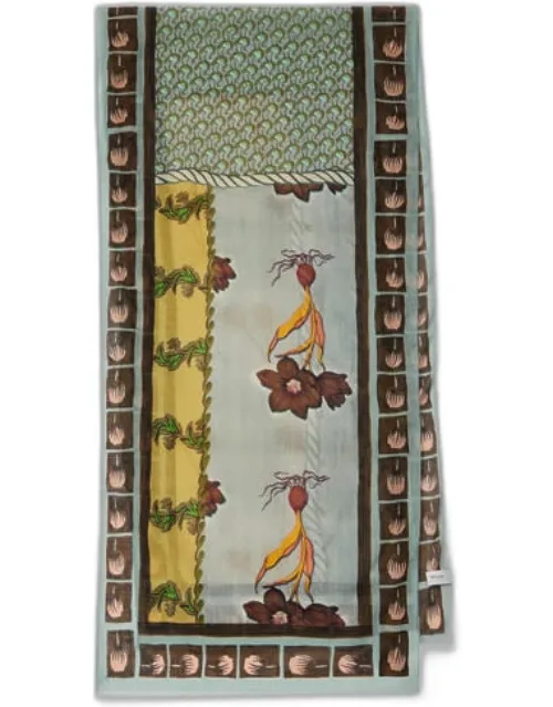 Wool 'textile' Scarf