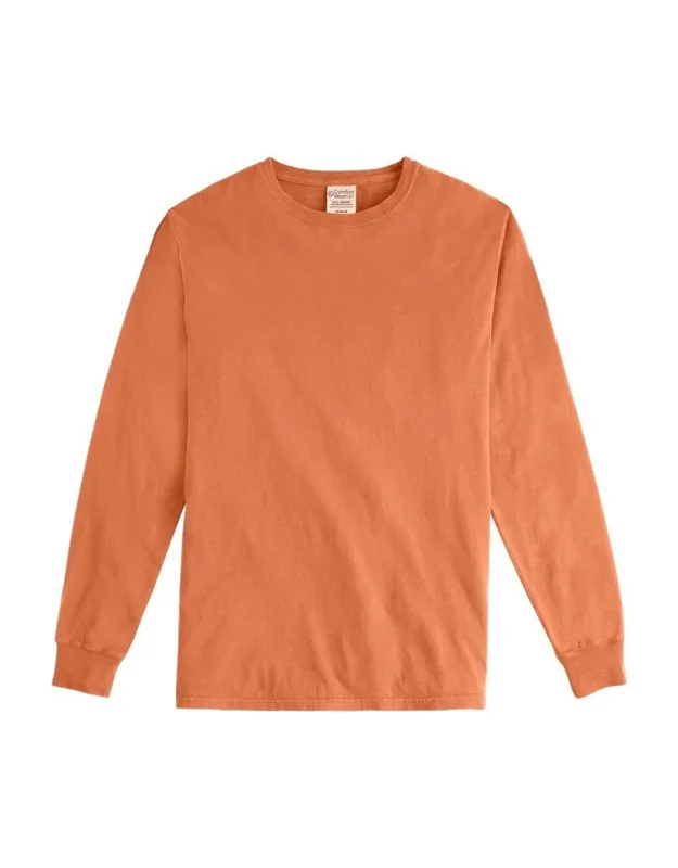 Garment-dyed Long Sleeve T-shirt