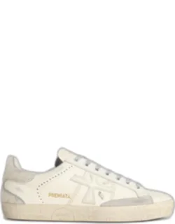 White Leather Sneakers
