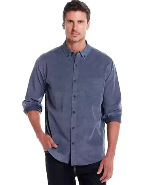 Regular Fit Vintage Brocade Corduroy Shirt