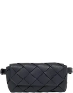 Diago Intreccio Leather Belt Bag