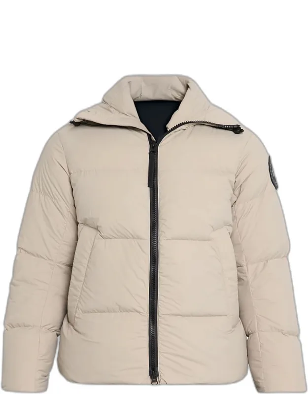 Crofton Matte Nylon Hooded Puffer Jacket