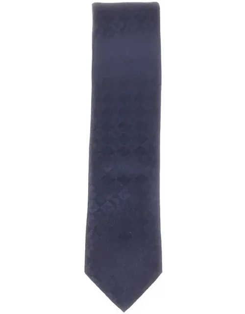 Monogram Jacquard Silk Tie