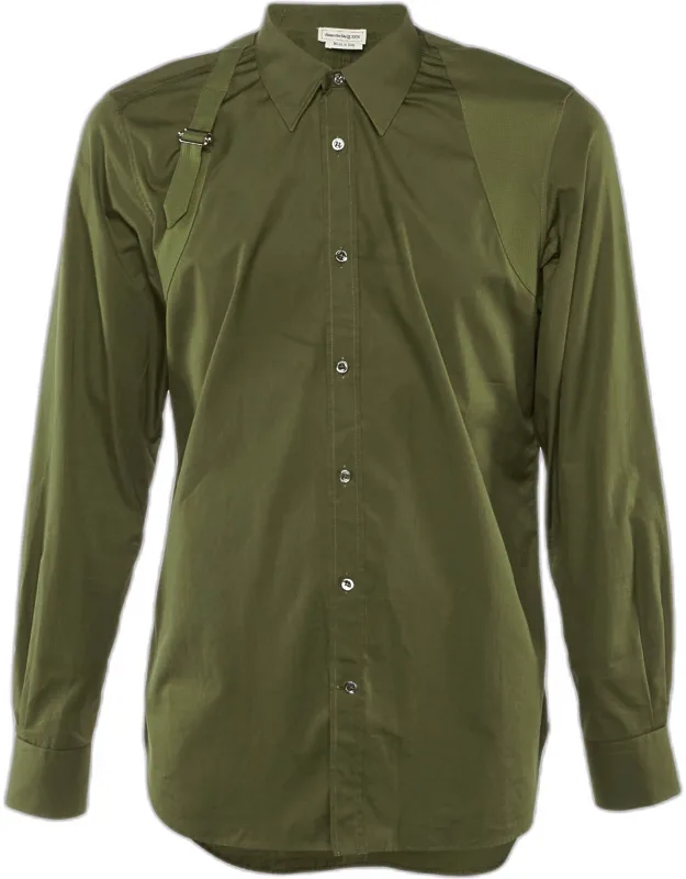 Cotton Button Front Shirt