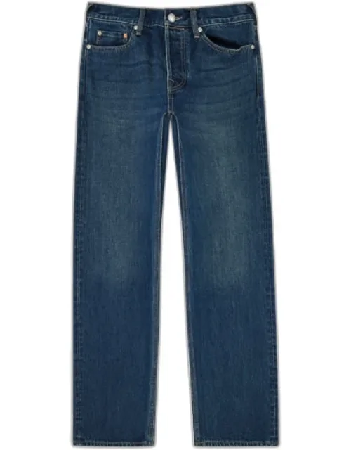 Straight-fit Dark-wash Jeans