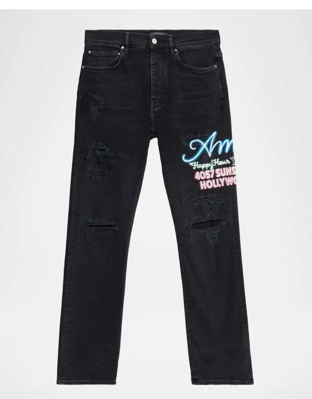 Slim-fit Distressed Jeans