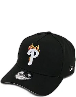 Philadelphia Phillies Mlb 9forty A-frame Flames Snapback Hat