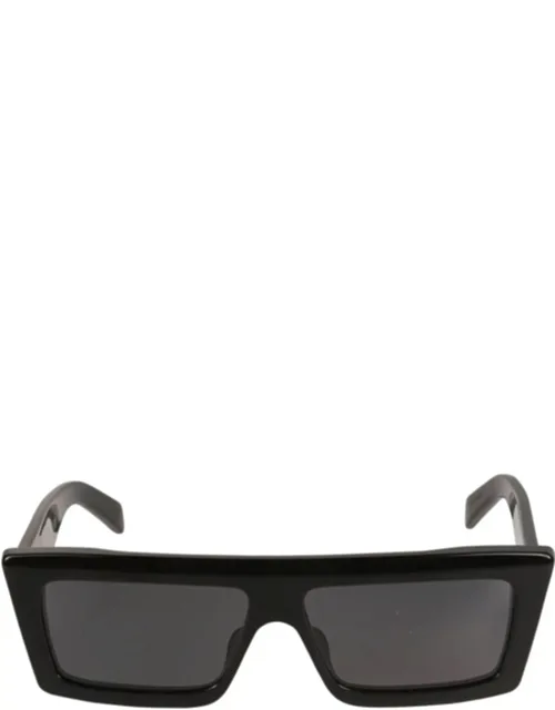 Flat Top Rectangular Lens Sunglasses
