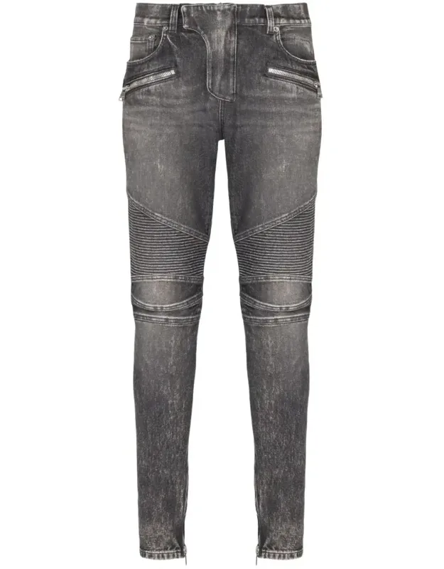 Slim Biker Jeans