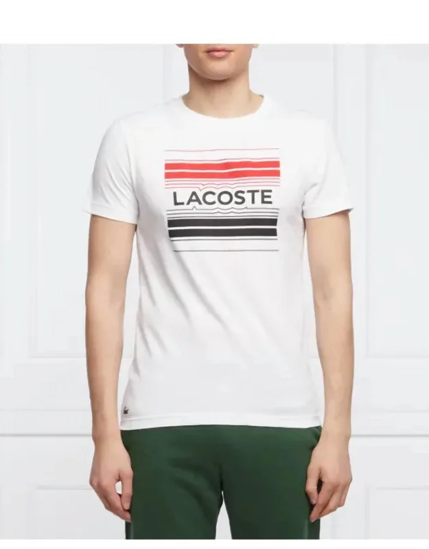 Sport Stylized Logo Print T-shirt