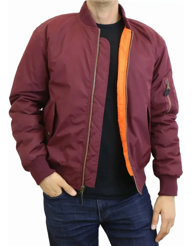 Heavyweight Ma-1 Bomber Flight Jacket