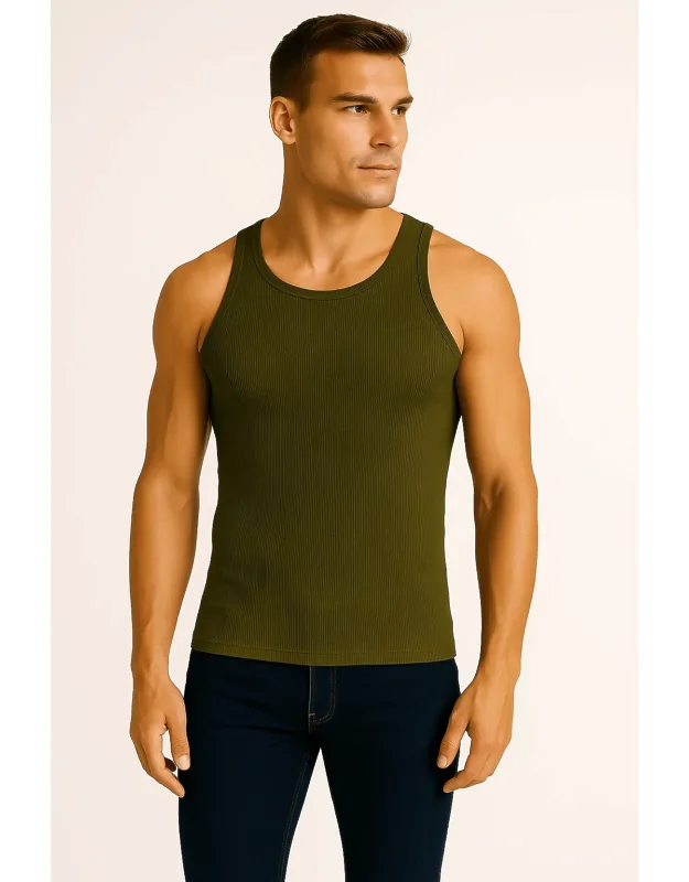 Heavyweight Ribbed Tank Top