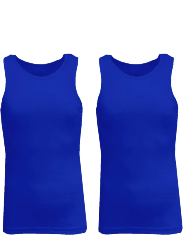 Heavyweight Ribbed Tank Top - 2 Pack