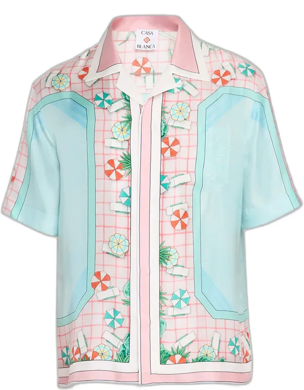 Copacabana Silk Short-sleeve Shirt