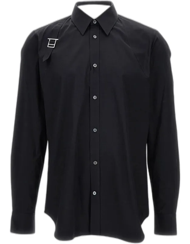 Shirt With Silver Buckle