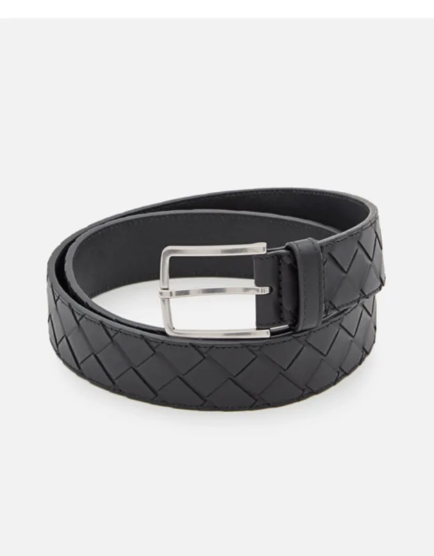 Woven Leather Belt