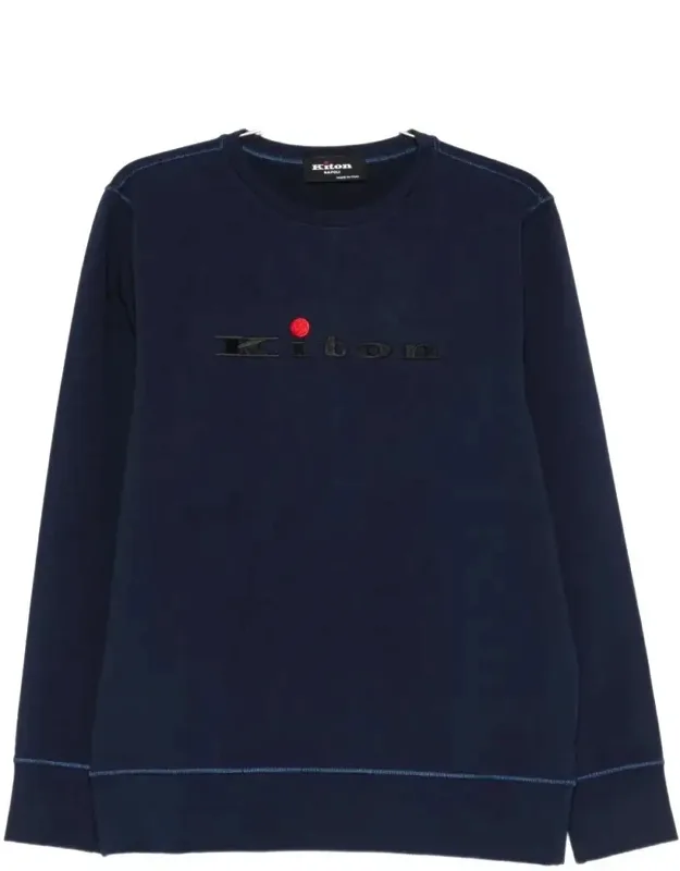 Sweatshirt With Embroidered Logo