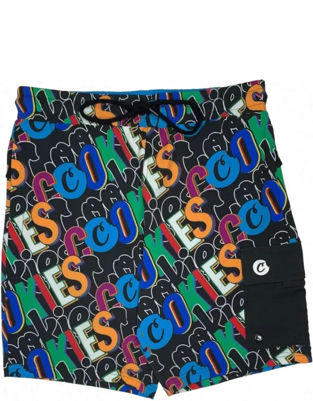 On The Block Pull On Swim Trunks