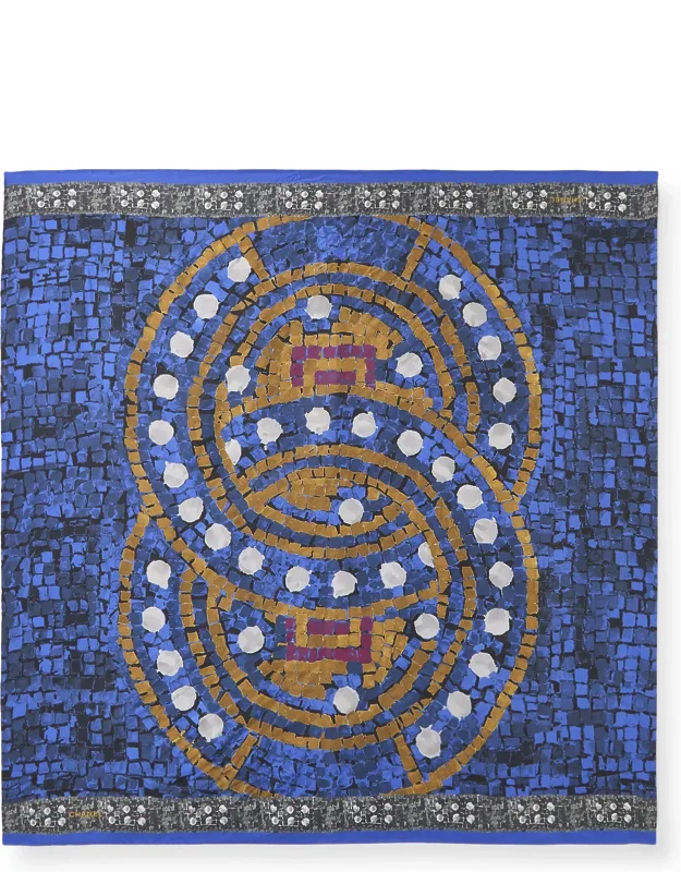Mosaic Silk Scarf