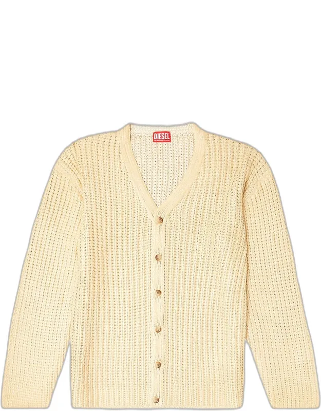 K-michor Foiled Knit Cardigan