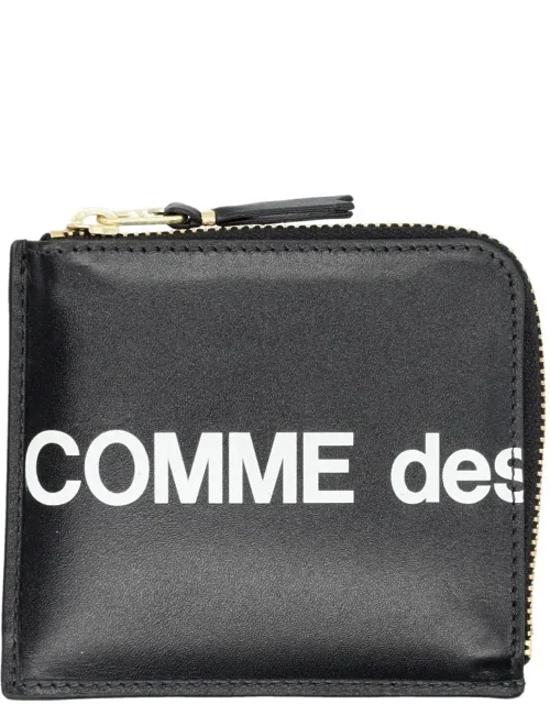 Large Logo Small Zip Wallet