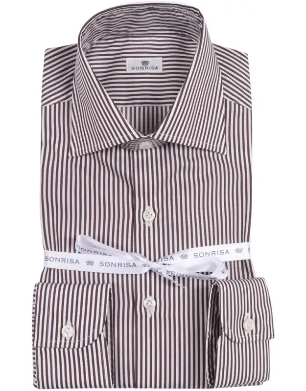 Vertical Stripe Formal Shirt