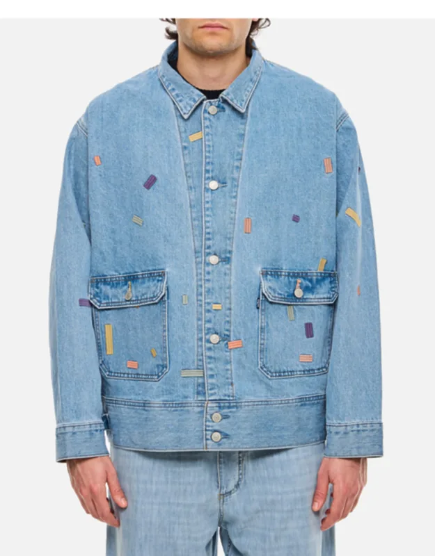Embroidered Denim Jacket