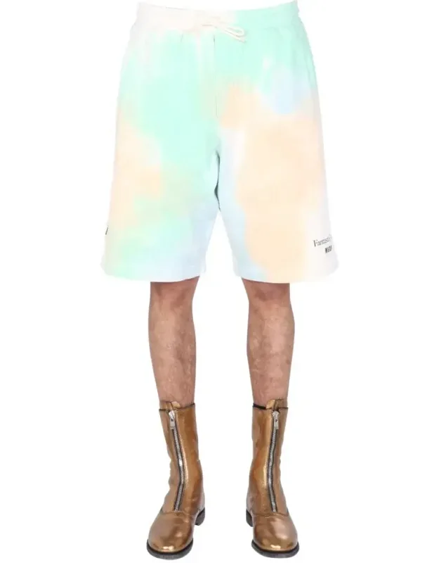 Tie Dye Pattern Shorts