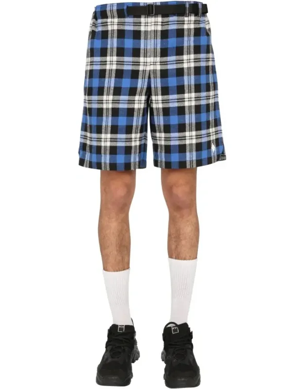Plaid Bermuda Shorts