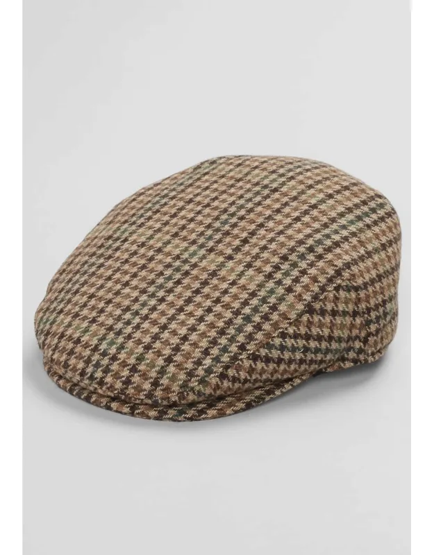 Houndstooth Ivy Cap