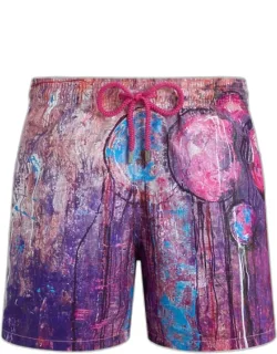 Swim Shorts Dripping Balloons