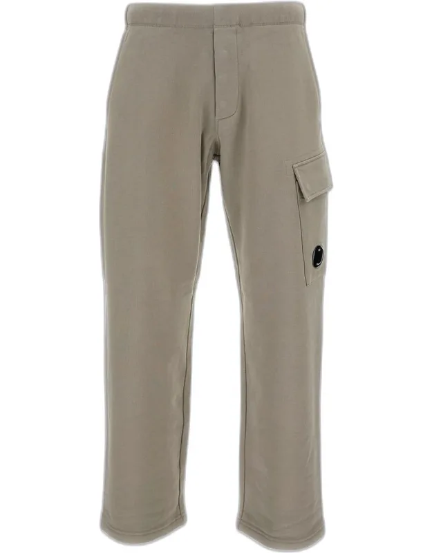 Diagonal Raised Fleece Trousers