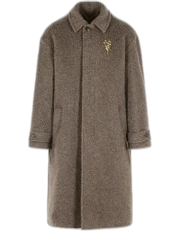 Wool And Mohair Coat