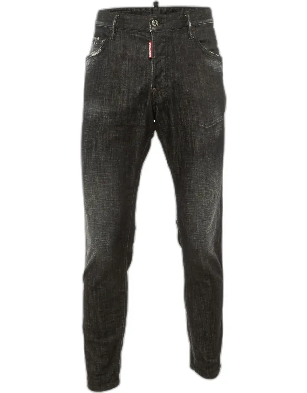 Distressed Denim Skinny Jeans