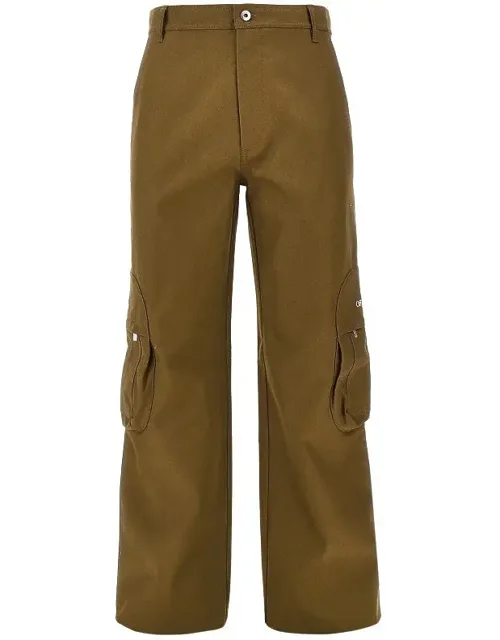 Gabardine Cargo Pants
