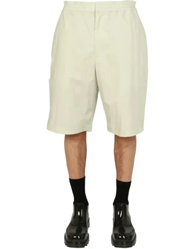 Relaxed Fit Bermuda Shorts