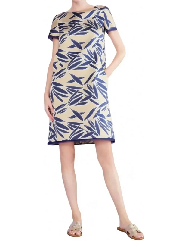 Safari Jacquard Dress