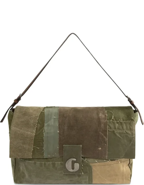 Merci Xl Patchwork Shoulder Bag