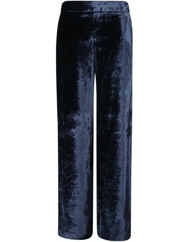 Trousers, Smooth Velvet, Straight Cut