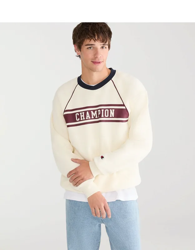 Champion Colorblocked Crew Sweatshirt