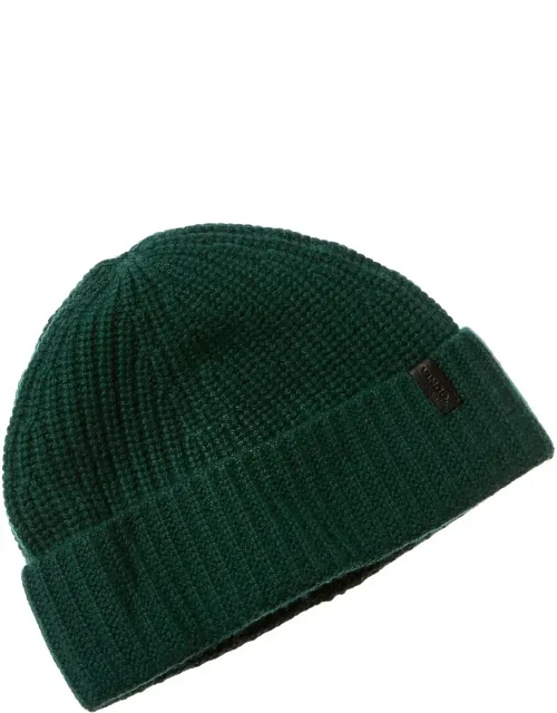 Shaker Stitch Knit Wool & Cashmere-blend Hat