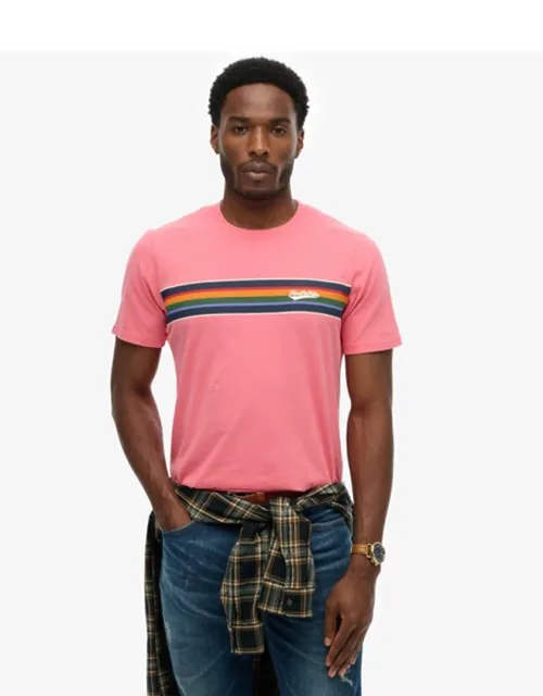 Outdoor Stripe Logo Relaxed T-shirt