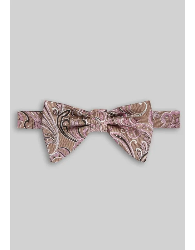 Paisley Teardrop Pre-tied Bow Tie