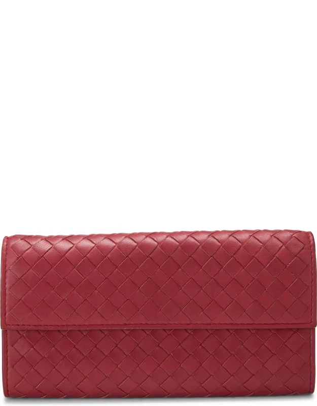 Intrecciato Continental Wallet
