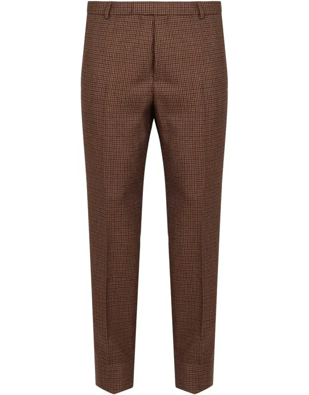 Pants In Wool Houndstooth