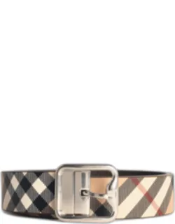 Reversible Sand Leather Belt