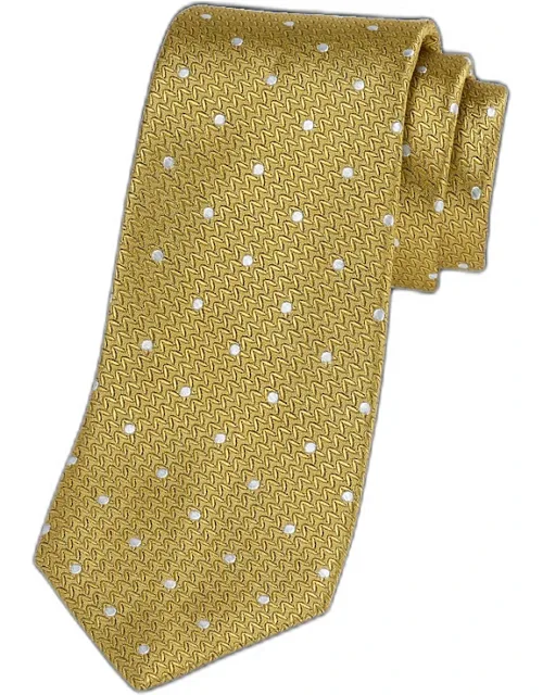 Dot Woven Silk Tie