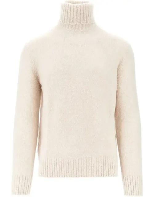 Virgin Wool Turtleneck Sweater